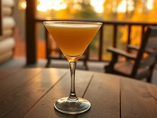 Breakfast Eggnog - Outdoors