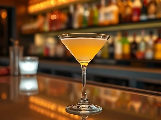 Breakfast Martini - At a Bar