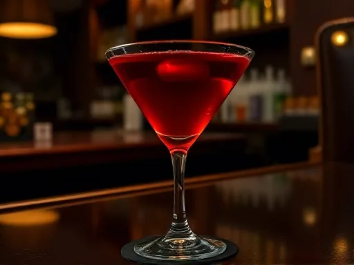 Bulldog Cocktail - At a Bar