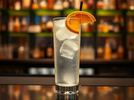 Bulldog Highball - At a Bar