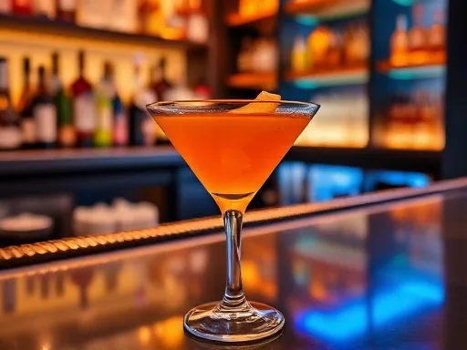 Burning Sunset - At a Bar