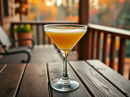 Butterscotch Eggnog - Outdoors