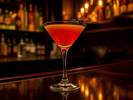 Button Hook Cocktail - At a Bar
