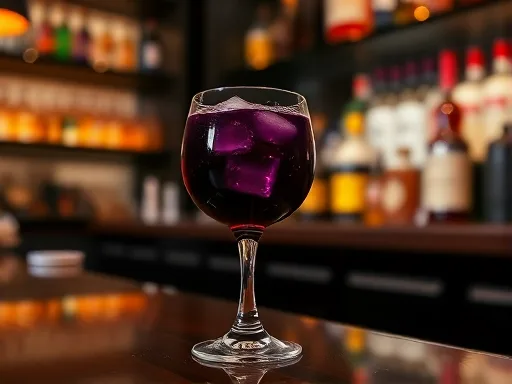 Byrrh Cassis - At a Bar
