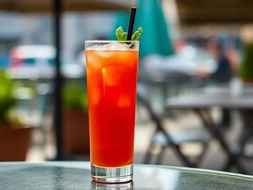 Caesar Cocktail - Outdoors