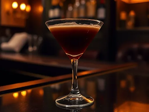 Cafe Royal Frappe - At a Bar