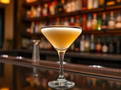 Cafe de Paris Cocktail - At a Bar