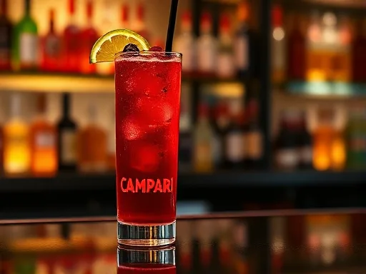 Campari and Soda - At a Bar