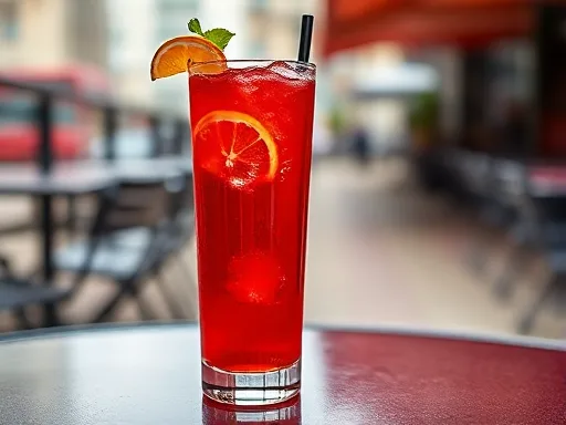 Campari and Soda - Outdoors