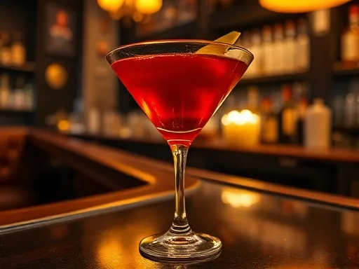 Canadian Manhattan - At a Bar