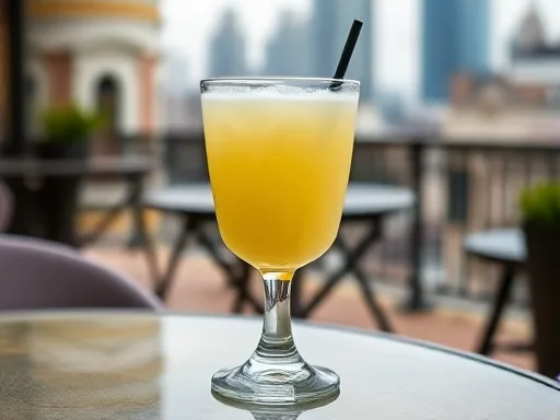 Canadian Rum Punch - Outdoors