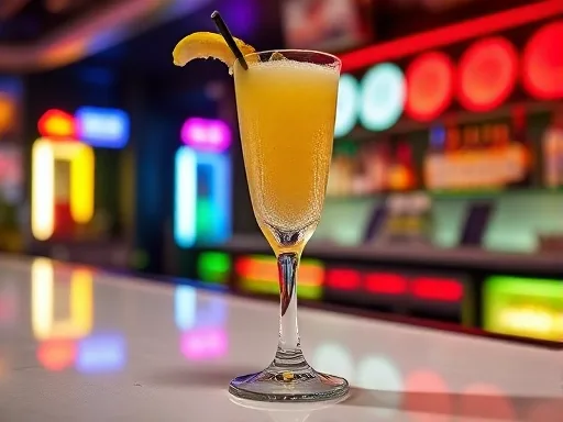 Caribbean Champagne - At a Bar
