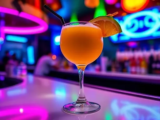 Caribbean Cooler - At a Bar