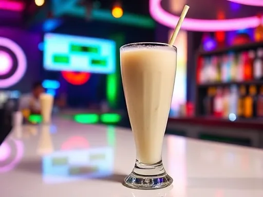 Caribbean Milkshake - At a Bar