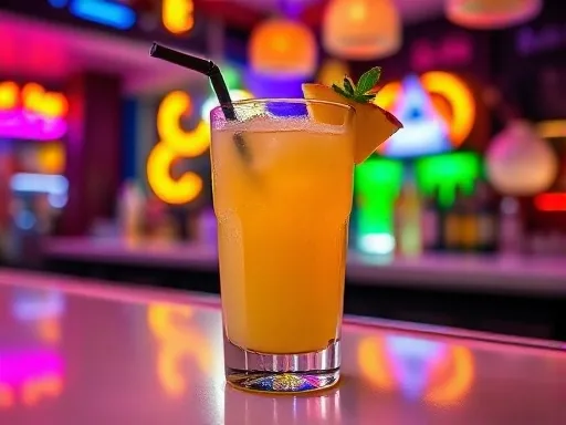 Caribbean Pineapple - At a Bar