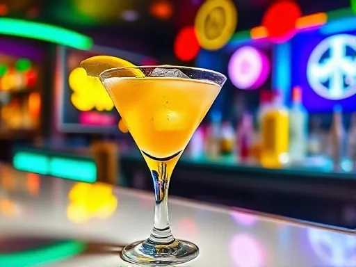 Caribe Cocktail - At a Bar