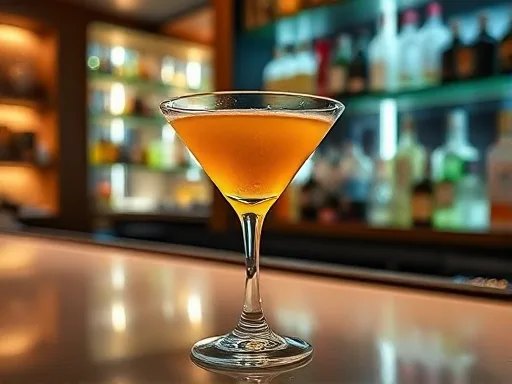 Caricature Cocktail - At a Bar