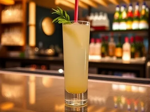 Carpano Highball - At a Bar