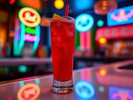Casco Bay Lemonade - At a Bar