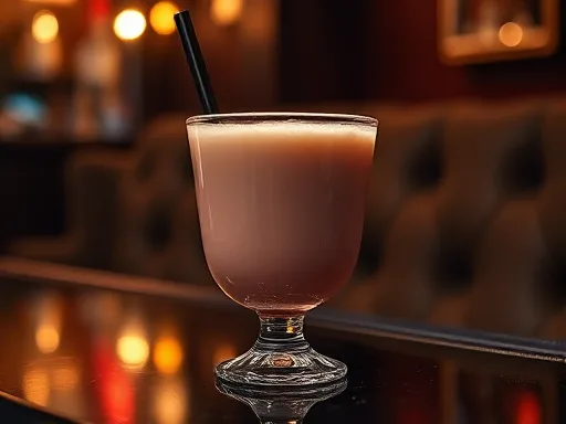 Chambord Coffee - At a Bar