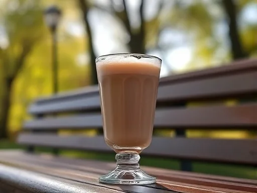 Chambord Coffee - Outdoors