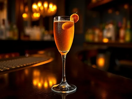 Champagne Celebration - At a Bar