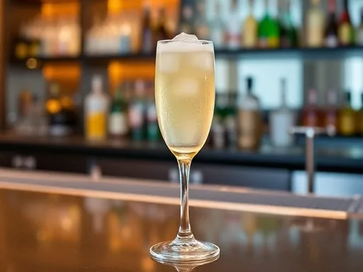 Champagne Fizz - At a Bar