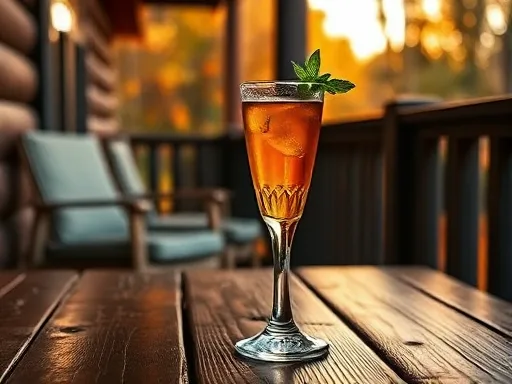 Champagne Julep - Outdoors