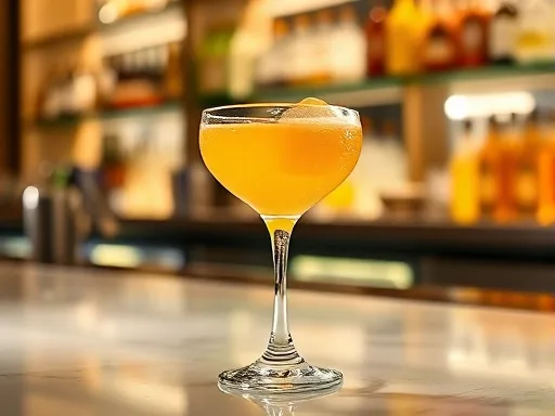 Champagne Lemon - At a Bar