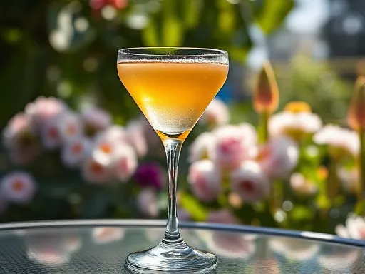 Champagne Martini - Outdoors