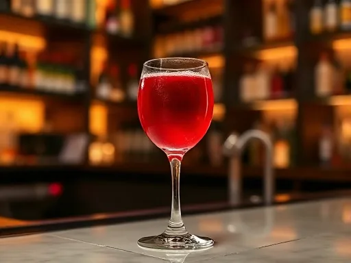 Champagne Spray Punch - At a Bar