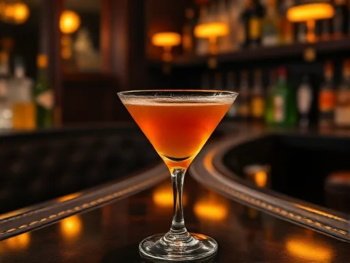Champs Elysees Cocktail - At a Bar