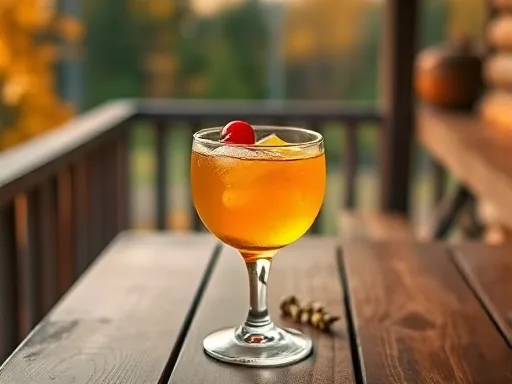 Chartreuse Cocktail - Outdoors