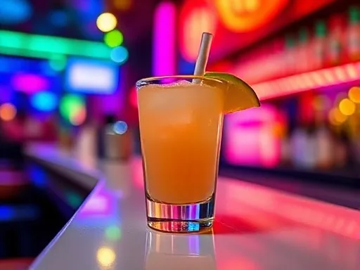 Cherry Cheese Cake - At a Bar