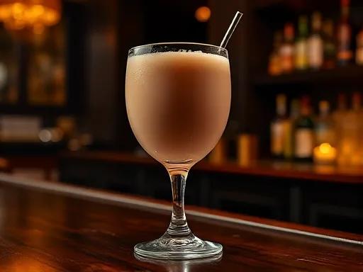 Cherry Chocolate Freeze - At a Bar