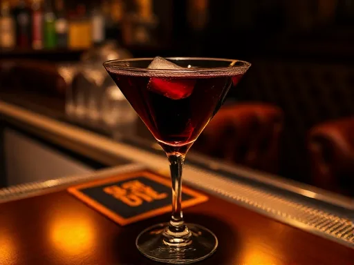 Cherry Cobbler - At a Bar