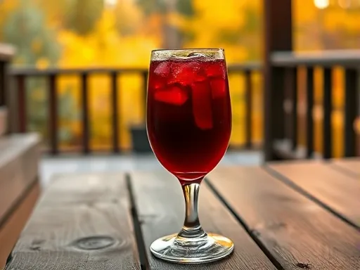 Cherry Daiquiri - Outdoors
