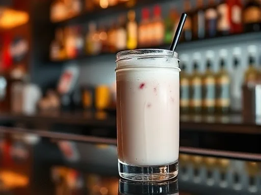 Cherry Ice-Cream - At a Bar