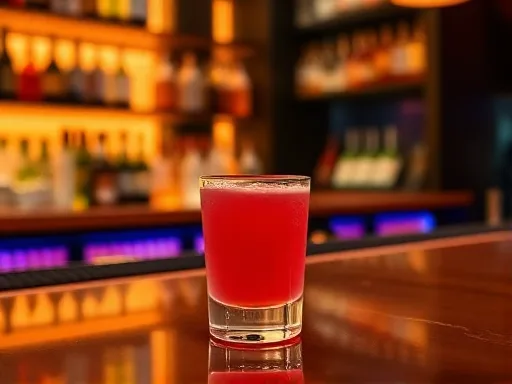 Cherry Lifesaver Shooter - At a Bar