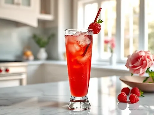 Cherry Raspberry Shake - At Home