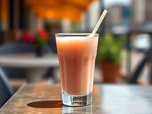Cherry Rum Shooter - Outdoors