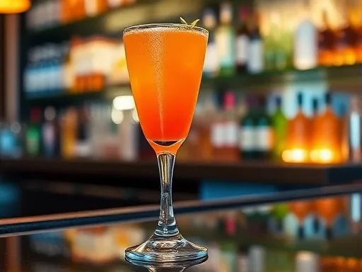 Cherry Screwdriver - At a Bar