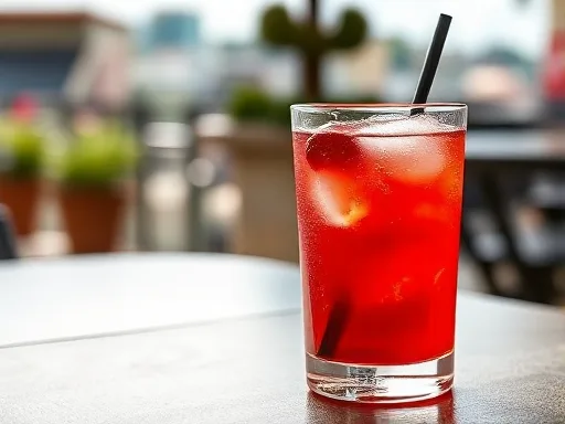 Cherry Spritzer - Outdoors