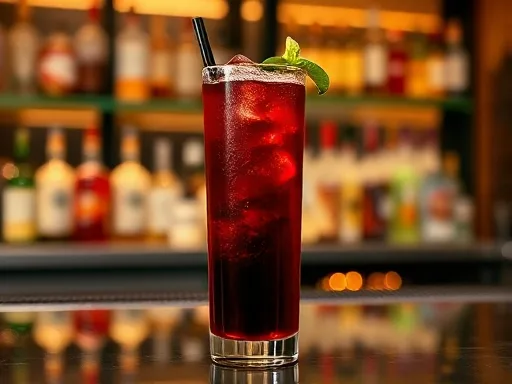 Chicago Fizz - At a Bar