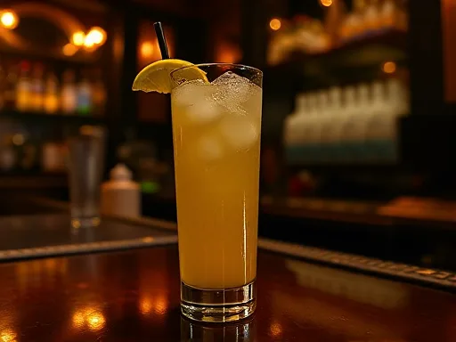 Chilcano de Pisco - At a Bar