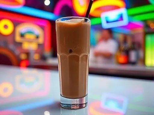 Choco Colada - At a Bar