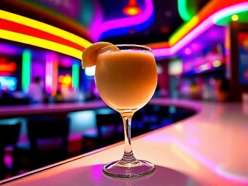 Chocolate Banana Sherbet - At a Bar