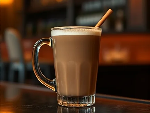 Chocolate Beverage - At a Bar