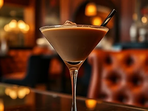 Chocolate Boobie - At a Bar
