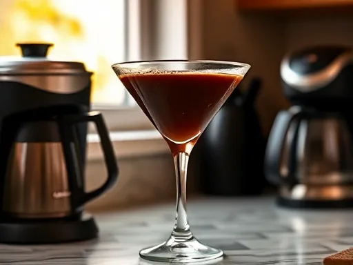 Chocolate Cake Martini - At Home